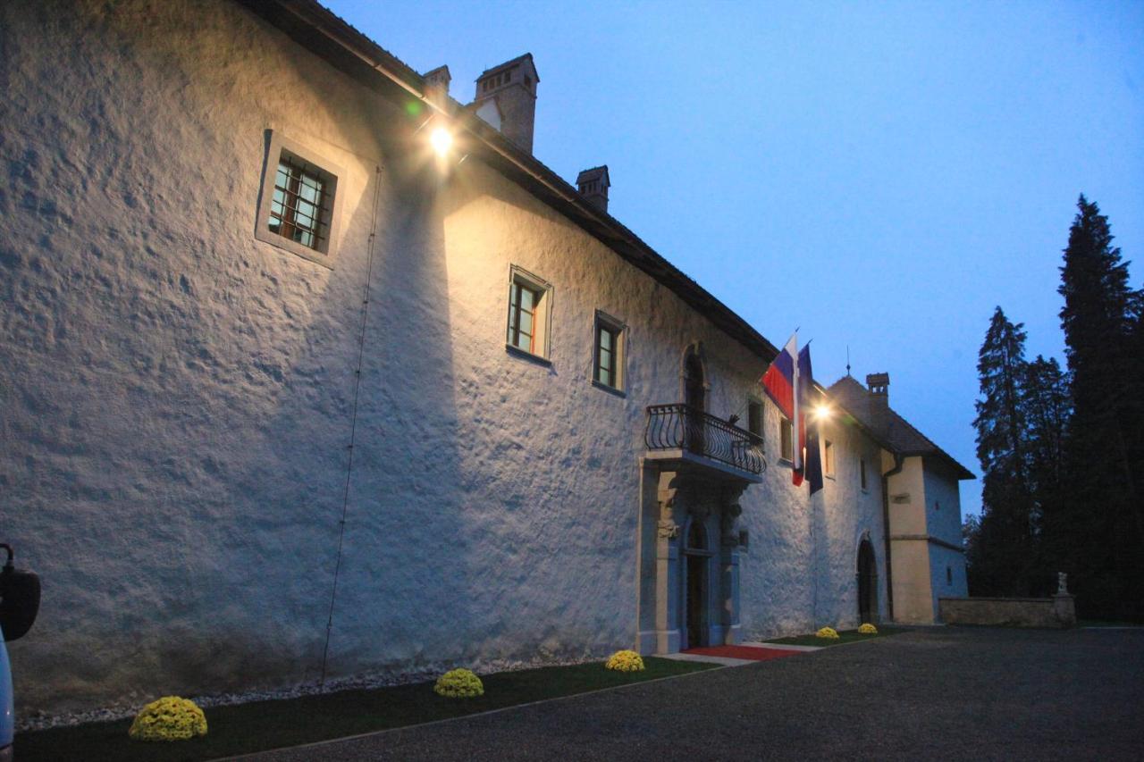 Grad Strmol Villa Cerklje na Gorenjskem Exterior foto