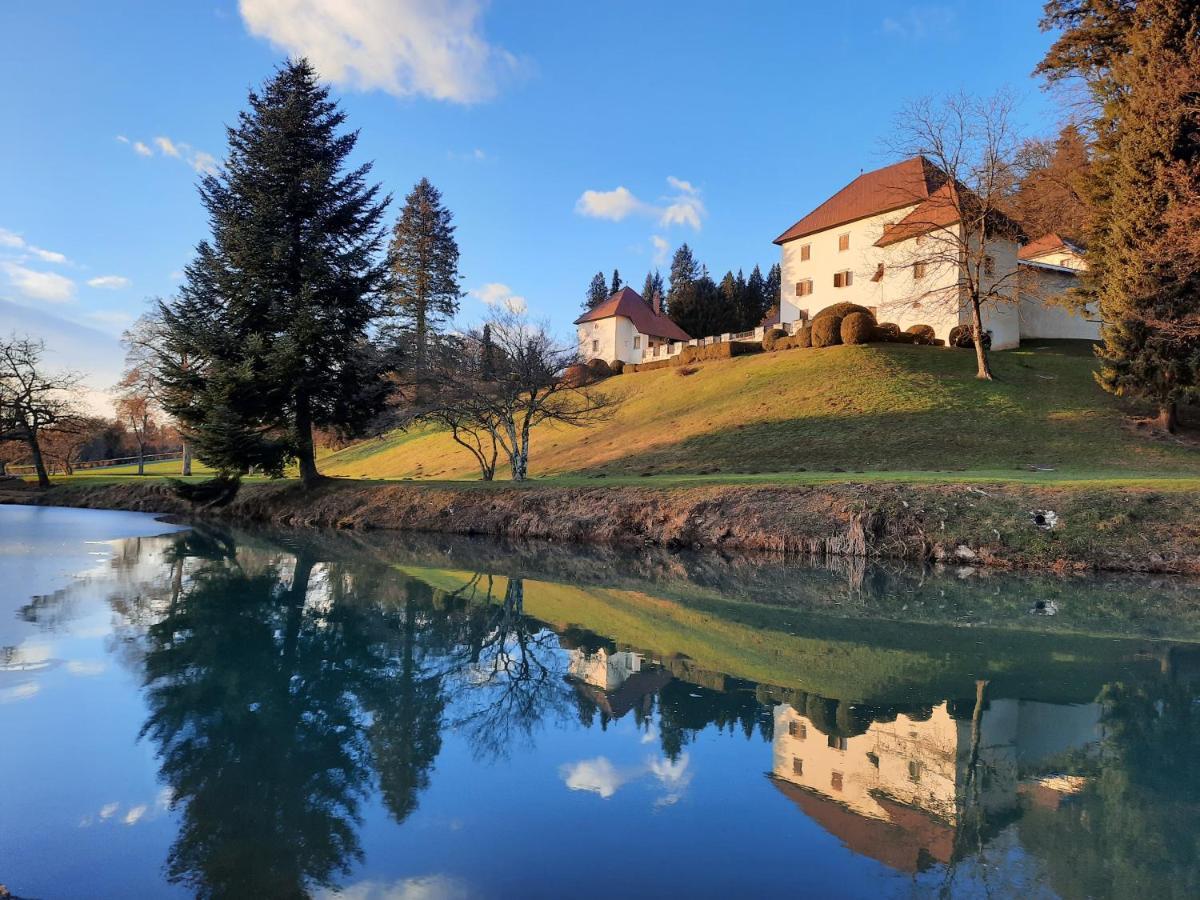 Grad Strmol Villa Cerklje na Gorenjskem Exterior foto