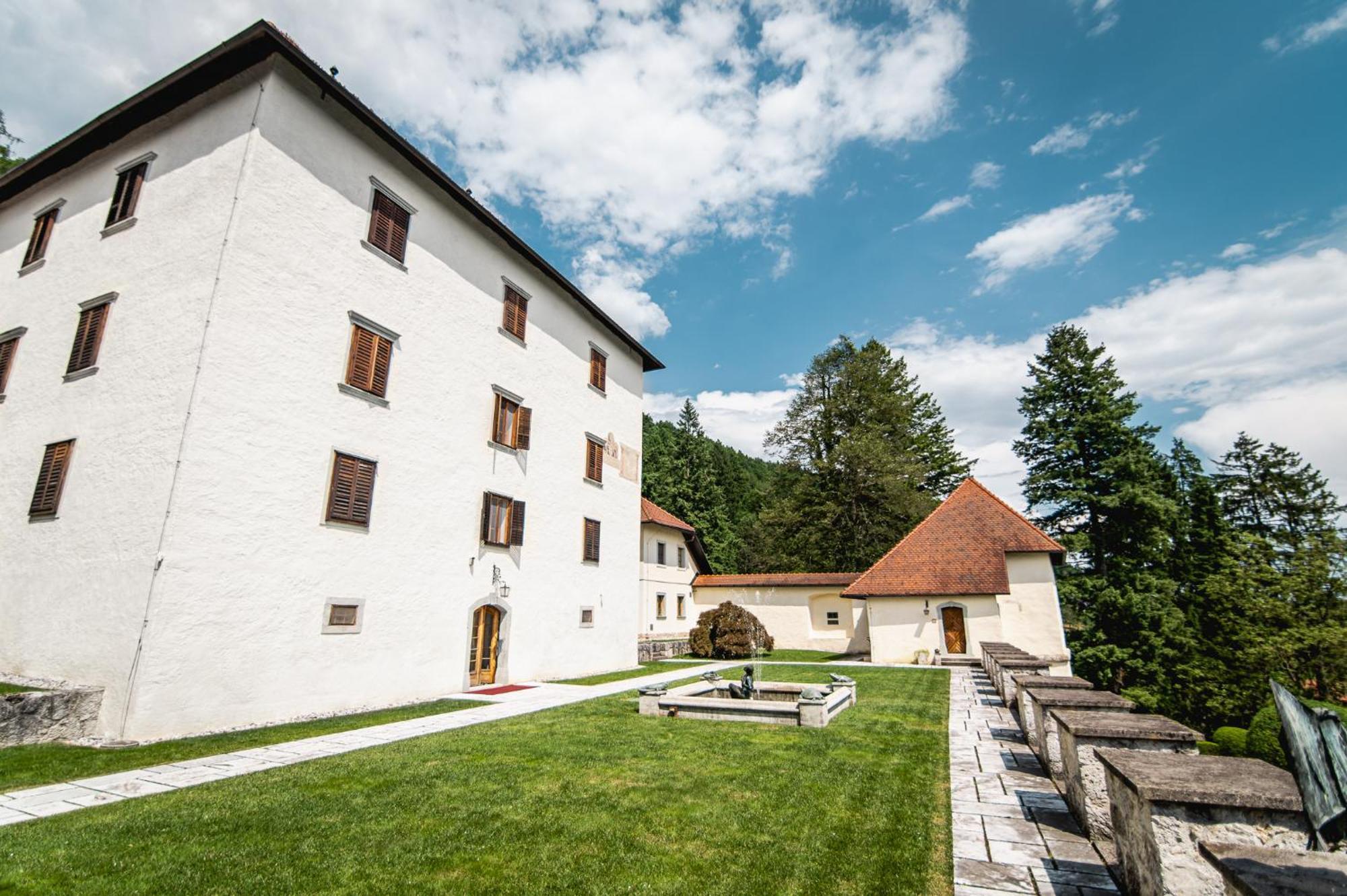 Grad Strmol Villa Cerklje na Gorenjskem Exterior foto